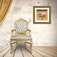 thumbnail image 3 of Ancilotti, Claudia 26x26 Gold Ornate Wood Framed with Double Matting Museum Art Print Titled - Christmas Angels, 3 of 4