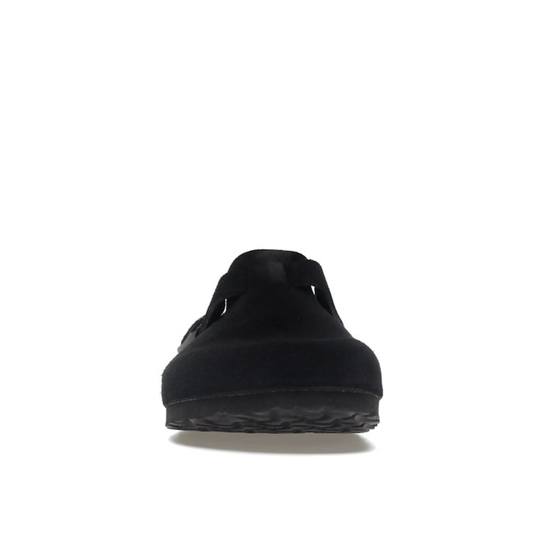 BIRKENSTOCK BOSTON SUEDブラック 24cm Amazon.com | Birkenstock Unisex Boston Soft Footbed, Black