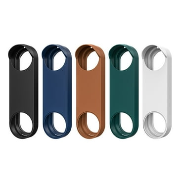 Waterproof Protective Case Shade for Google Nest Doorbell Wired 2nd Gen (Black)