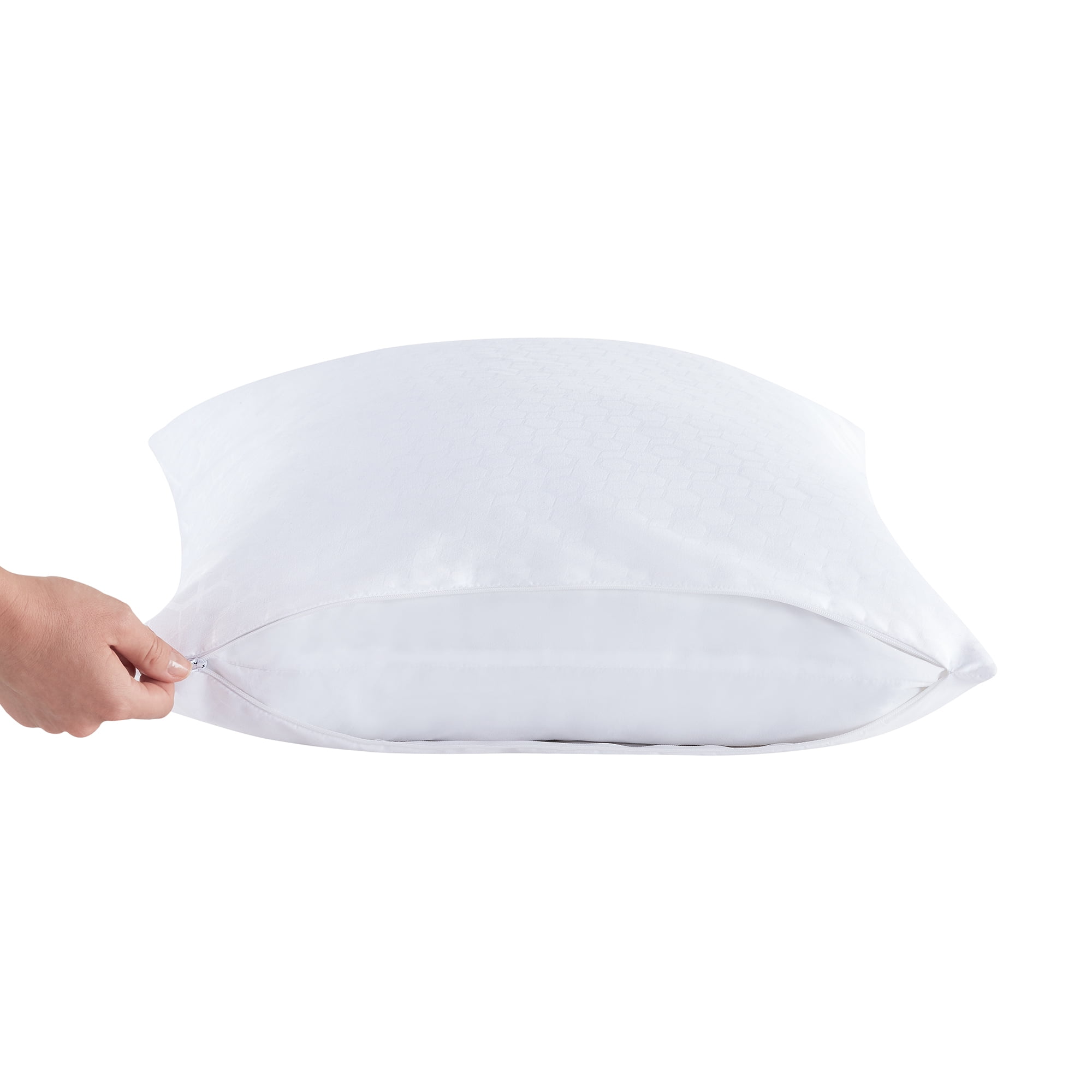 SleepCharge Powered by Nanobionic Pillow Protector, Standard/Queen