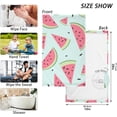 thumbnail image 2 of Coolnut 2 PCS Hand TowelsWatermelon Pattern 16 x 28 Inch Soft Highly Absorbent Cotton Bathroom Towels for Bathroom Ktichen Travel SPA Gym, 2 of 6