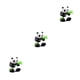 thumbnail image 3 of Bewildely Panda Toy Lovely Cake adornos pantalla de diferencia DIY accesorios de paisajismo adorno decorativo larga vida útil tipo 2 Type1 NO1, 3 of 6