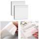 thumbnail image 1 of 100 pcs Transparent Sticky Notes Self-Adhesive Notepad, 1 of 5