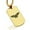 Gold, variant on Stainless Steel Wonder Woman Dog Tag Pendant Necklace