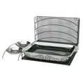 thumbnail image 2 of Runquan 3 in 1 Rabbit Hay Feeder with Litter Box Bowls Bunny Feeder Manger for Bunny, 2 of 8