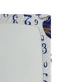 thumbnail image 3 of Ambesonne Watercolor Fitted Sheet, Caligraphic Numbers, Full Size, Blue and White, 3 of 3