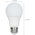 thumbnail image 4 of Satco S39597 LED Bulb Type A A19 E26 (Medium) Natural Light 60 W Frosted, 4 of 7