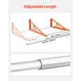 thumbnail image 4 of VEVOR Wall Mounted Tire Rack 31"-56" Adjustable Tire Rack Q235 Steel Tire Storage Rack, 4 of 9