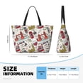thumbnail image 4 of Disketp London Landmark1 Bolsa de Playa de Gran Capacidad, Bolso Impermeable y a Prueba de Arena para Mujer, Ideal para Playa, Piscina y Natación, 4 of 7