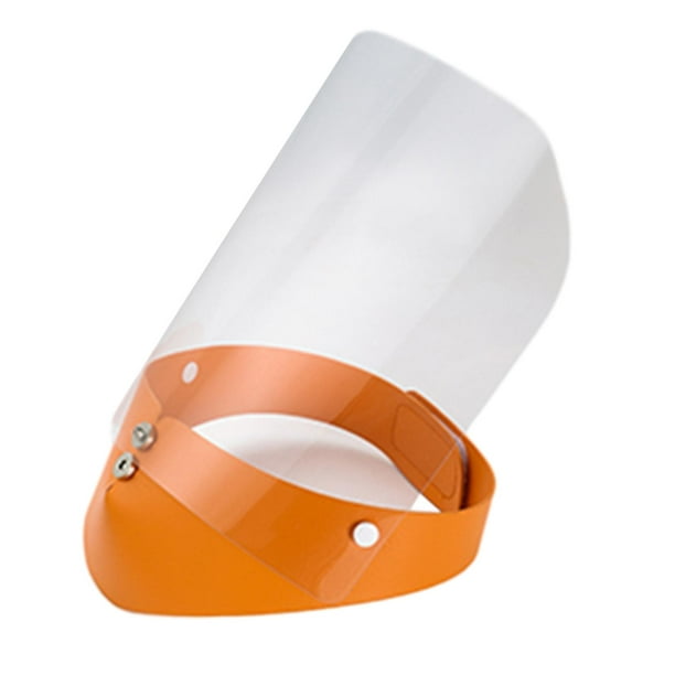 Protector facial, cubierta facial para cocinar, antivaho para mujeres y hombres, mascarilla protectora súper transparente para cocina, mascarilla para Naranja