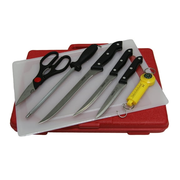 Grip 8 pc Fishermans Tool Kit for Scaling & Cleaning