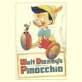 thumbnail image 2 of Men's Pinocchio Retro Movie Poster  Graphic T-Shirt, 2 of 4
