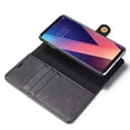 thumbnail image 6 of LG V 30 V35 Case, Mignova Genuine Leather Magnetic Closure Wallet Case Cover with kick stand, ID & Credit Card Pockets for LG V 30 V35(Black), 6 of 7