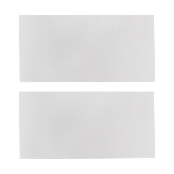 Uxcell 2Pack Stainless Steel Clay Scraper Pottery Clay Steel Flat Smooth Scraper Tool