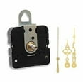 thumbnail image 1 of Takane Quartz Clock Movement Mechanism, Choose Your Hands and Size, USA Made (7/16" Threaded Shaft for dials up to 1/4" Thick, K Hands with Gold Second Hand), 1 of 4