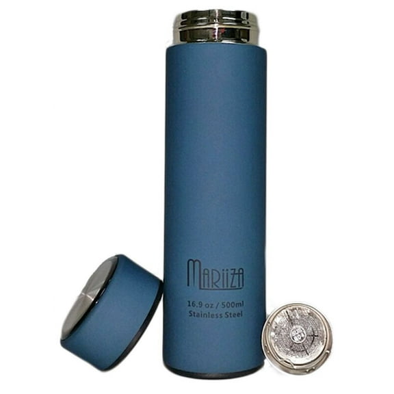 Mariiza Stainless Steel Vacuum Sealed Thermos Insulated Container (Blue)