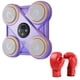 thumbnail image 4 of Máquina de Boxeo Electrónica, Tapete de Entrenamiento de Boxeo, Tapete de Entrenamiento de Reacción, Ejercicio USB, Música, Entrenador de Boxeo, Kick Púrpura, 4 of 8