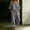 Gray Jumpsuits for Women, variant on Womens Off Shoulder 3/4 Sleeve Drawstring Waist Jogger Jumpsuit with Side Pockets for Vacation Khaki S