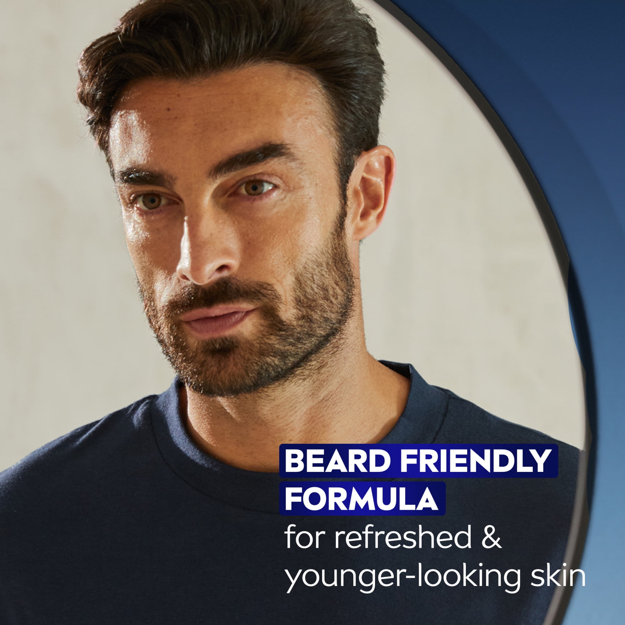NIVEA MEN Age Defense Daily Face Moisturizer SPF 30, Hyaluronic Acid, Pro-Retinol, 1.7 fl oz