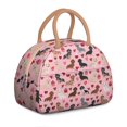 thumbnail image 1 of Dog and Bone Pattern Lunch Bag – Whimsical Cartoon Style for Pet Fans, 1 of 4