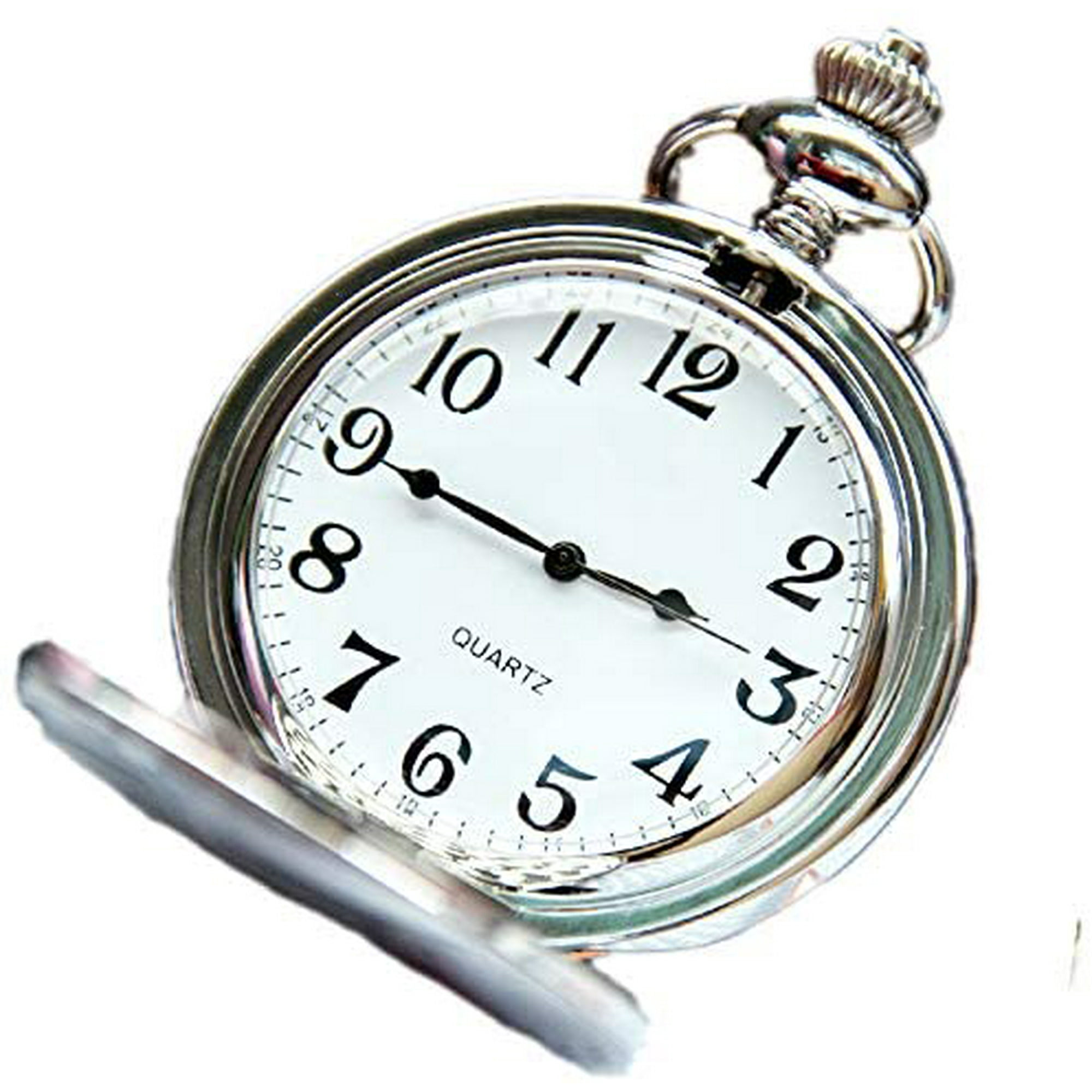 Bunny Pocket Watch Pinky Cute Rabbit Animal in The Garden Pocket Watch with Charm Necklace Silver Rabbit Pocket Watch Walmart