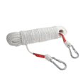 thumbnail image 1 of 20m Nylon Flag Rope Flagpole Rope 6mm Thick White Flagpole Rope With Clips Durable Multifunctional Nylon Rope For Flag Sailing Rigging, 1 of 4
