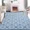 Blue, variant on Hasoo 5' x 7' Area Rugs for Living Room Modern Austere European Area Rugs Machine Washable Rugs Bedroom Dining Room Kitchen Carpet Pink
