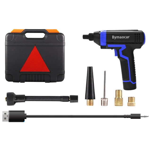 WREESH Car Mounted Pump, Intelligent Digital Display With Lights, Car Tire Pump, Wireless Handheld Car Pump Clearance