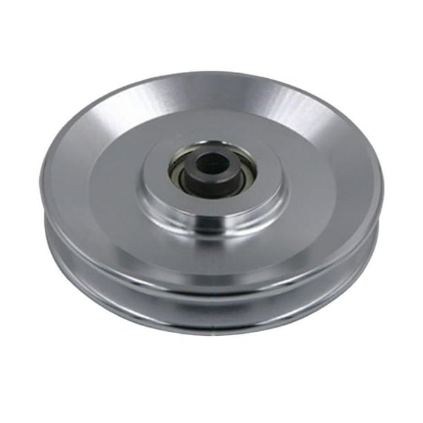 Qarigey Bearing Pulley Wheel Cable Gym Fitness Equipment Universal Part Accesorios de calzado Plata 73 mm