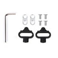 thumbnail image 3 of SPD System Compatible Bike Cleat Set for Mountain & Road Cycling Shoes - Durable Anti-Scratch Look Cleats with Secure Locking Mechanism, Easy Installation & Compact Design for Enhanced Cycling, 3 of 5