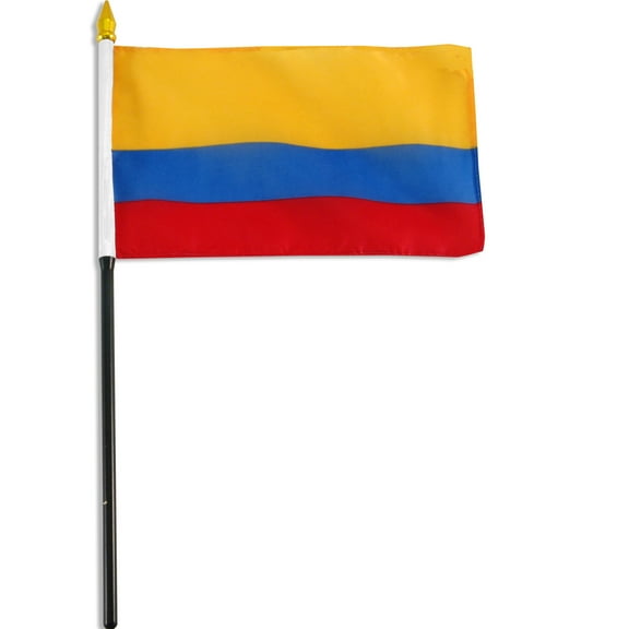 Colombia flag 4 x 6 inch
