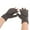 Dark Gray, variant on Gloves for Women Winter Gloves Winter Fashion Solid Color Knit Button Flip Cute Dual Use Warm Half Finger Gloves