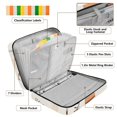 thumbnail image 4 of Haosy Accordion File Organizer Zipper Binder 500 Sheet 6-Tab Expanding File Folder Multi-Pocket 1.2 Inch 3 Ring Pots and Pans, 4 of 7