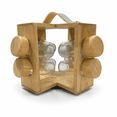 thumbnail image 1 of Juego De Especieros Con Base Giratoria / Soporte - 8 Frascos, 1 of 4