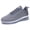 Grey, variant on AOV Men's Athletic Running Shoes Fashion Sport Gym Jogging Tennis Fitness Sneaker WhiteBlue US 10.5