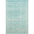 thumbnail image 3 of SAFAVIEH Evoke Ronald Bordered Area Rug, Light Blue/Ivory, 6'7" x 9', 3 of 11