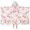 Pink Baseballs With, variant on Pink Bows and Baseballs Pattern Hooded Bath Towel,50"x30" for Ages 3 To 12 Kids, Quick Dry Lightweight Soft Microfiber Hood Beach Towel Cover Up for Kids