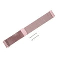 thumbnail image 3 of Uxcell Stainless Steel Mesh Watch Band 22mm Quick Release Metal Replacement Watch Strap with Magnetic Buckle for Men Women, Rose Pink, 3 of 7