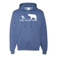 thumbnail image 2 of Wild Bobby Ancient Personal Trainers Funny Bear Chase Unisex Hoodie Sweatshirt, 2 of 6