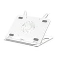 thumbnail image 1 of Miulika Laptop Stand for Desk Adjustable Compatible 10-15.6" Laptops Computer Stand White, 1 of 9