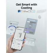 DREO 12,000 BTU ASHRAE (8,000 BTU DOE) Portable Air Conditioners, Covers up to 350 sq. ft., Drainage-free Cooling, 46dB Quiet, APP/Voice/Remote, 24h Timer with Fan & Dehumidifier, Smart AC for Room