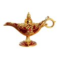 thumbnail image 1 of Lamp Washing Light Classic Arabian Craft Gift Table Centerpiece Costume Collectible Pot Lámpara para decoración Escritorio Cumpleaños Rojo Sunnimix Lámpara de estatua, 1 of 8