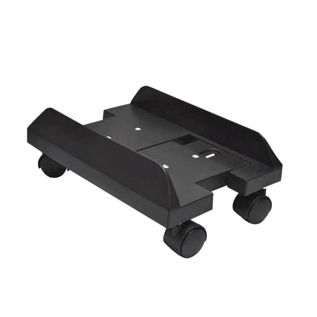 braveheart Support CPU pour PC Support de Boîtier d'Ordinateur Rack de Rangement pour Unité Centrale en Plastique avec 4 Roulettes