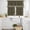 Dark Brown, variant on Sage Green Floral Boho Kitchen Curtains Sets for Windows 36 Inch Length, Ethnic Tribe Abstract Art Flower Rod Pocket Window Treatments Tier Curtains and Valances Set for Bedroom/Bathroom