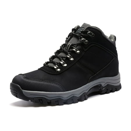 

Earlde Men s Insulated Waterproof Construction Hiking Winter Snow Boots