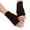 Coffee, variant on Knitted Fingerless Gloves Soft Stretchy Cuff Design Comfortable Half Finger Hand Warmers for Daily Use