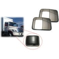 thumbnail image 4 of KOZAK Painted White Steel Bumper Compatible with Hino 238 258 268 338 2005+ Includes 2x Rear View Mirrors, 4 of 9