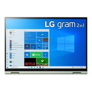 LG LCD Laptop 14 2-in-1 WUXGA (1920x1200) IPS Touch Display, 16GB Ram, 1TB SSD, DCI-P3 99%, Lightweight (2.8lbs) Green