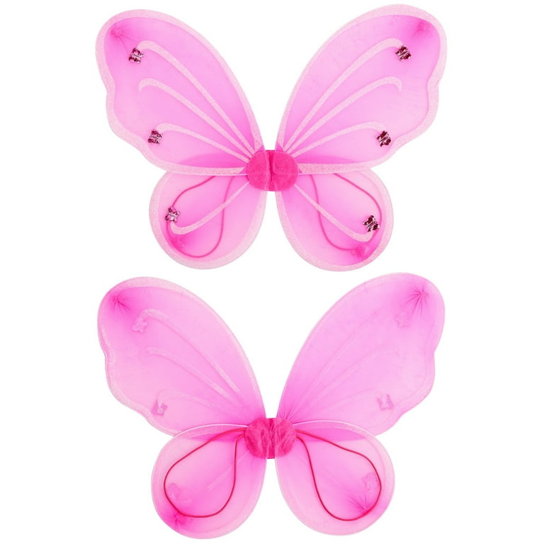Small Accessories : Iron On Rhinestones Butterfly Pack of 6