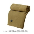 thumbnail image 3 of Btomtd Couverture Chauffante USB Couverture Chauffante Jetée Couverture Jetée USB avec Fermeture Éclair Portable et Portable à Porter Enveloppe Jetée Lavable, Vert Armée, 3 of 6
